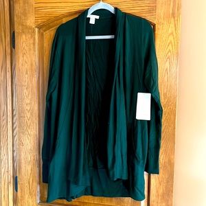 Athleta brand new Pranayama Wrap in dark green